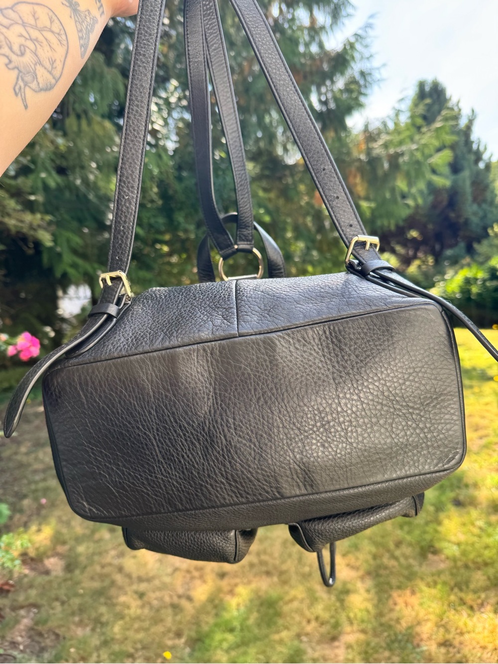 Coach Pebbled Leather Billie Backpack - Picture 5 of 5